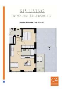 Grundriss Wohnung 4